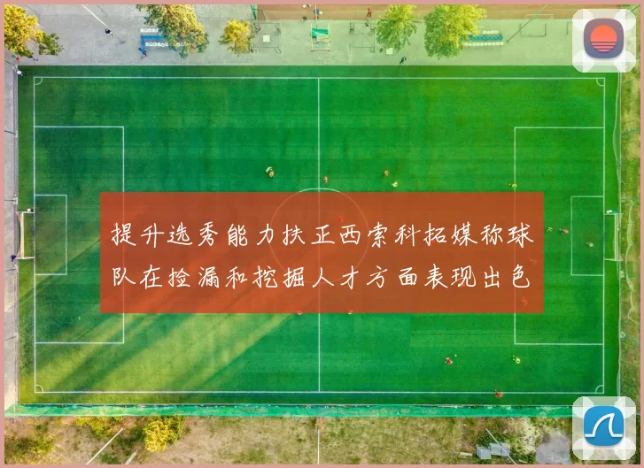 提升选秀能力扶正西索科拓媒称球队在捡漏和挖掘人才方面表现出色